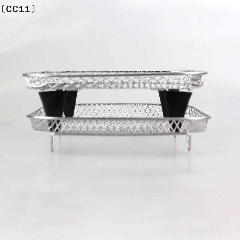4/6/8Pcs Dewatering Rack Buffer Pad Air Fryer Silicone Feet Steam Protector Dehydrator Racks Tabs Silica Gel Tray Bumpers〔CC11〕