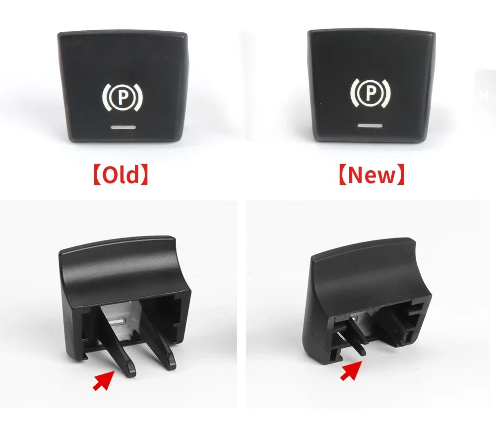 Electronic Parking Brake Switch Auto P Button Switch Cover For BMW 5 7 X3 X4 X5 X6 M5 Series F01 F02 F10 F12 F15 F16 F25 F26