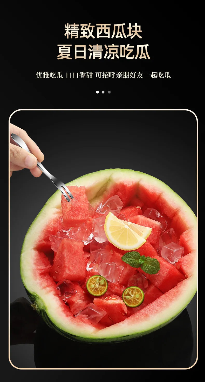 316 Stainless Steel Watermelon Cutter Fruit Divider Slicer Tool for Melon Fruit Vegetable Tools