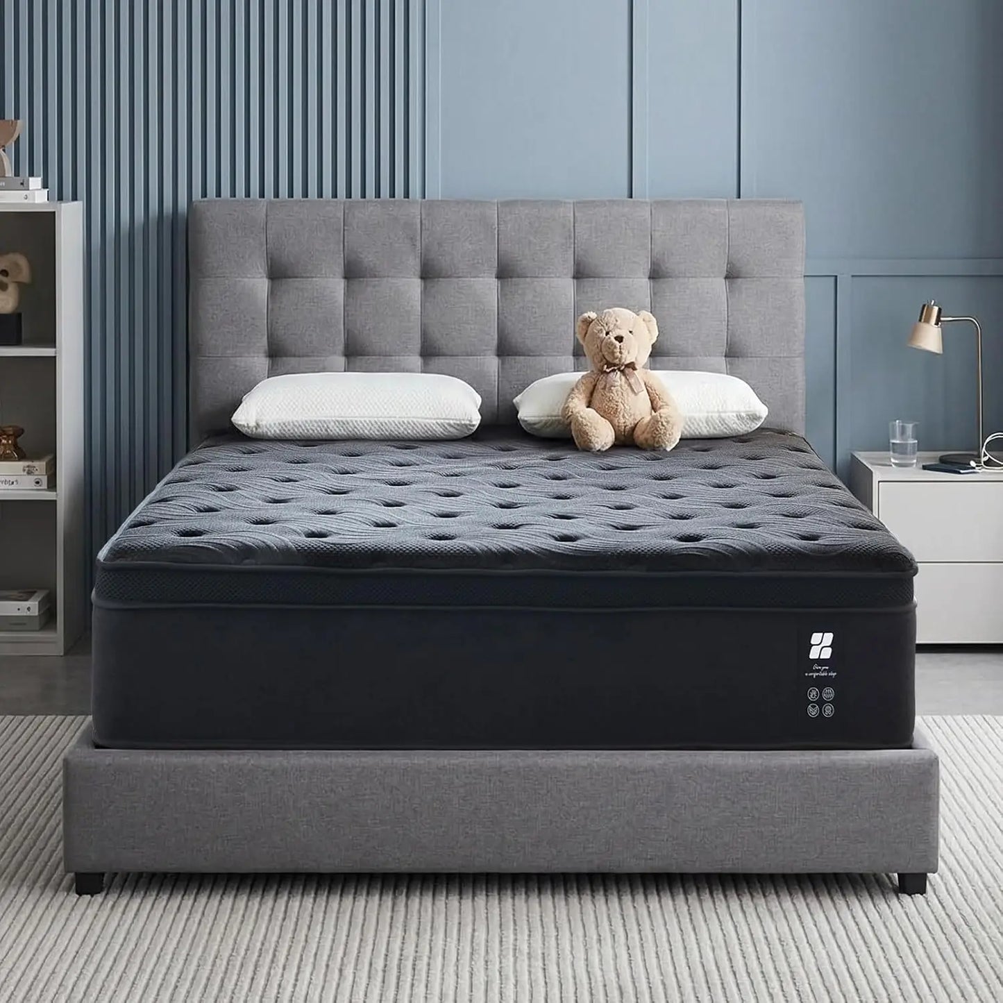 Premium Memory Foam Mattress With Pocket Springs And Support