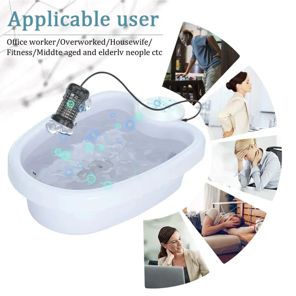 Detox Ionic Foot Spa Bath Machine Massage Foot Ionic Detoxification Relieves Fatigue Promote Good Health And Full for Vitality