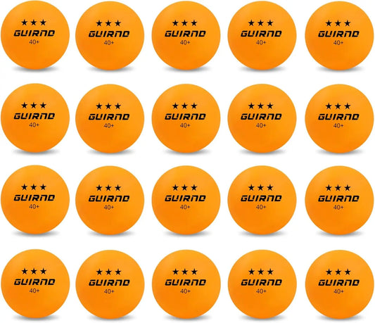 20 Pack 3 Star Table Tennis Balls, 40+ Competition and Recreational Play, Abs Ping Pong Ball for Games and DIY