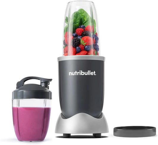 24-Ounce Personal Blender, 600W, for Shakes, Smoothies, Food Prep and Frozen Blending, Gray