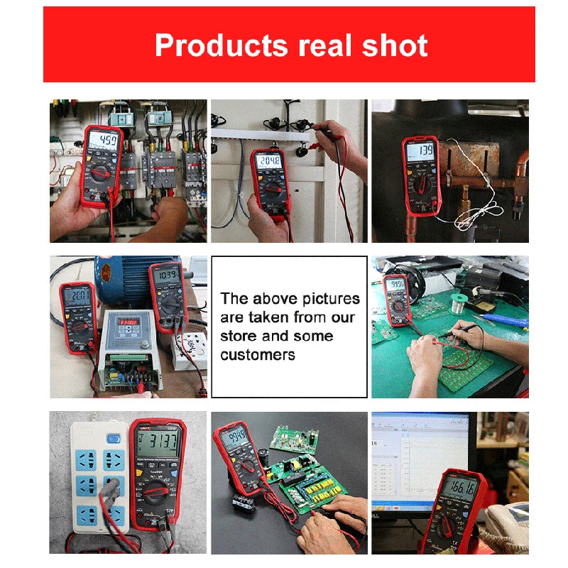 Uni T Professional Digital Multimeter UT61 Series 1000V