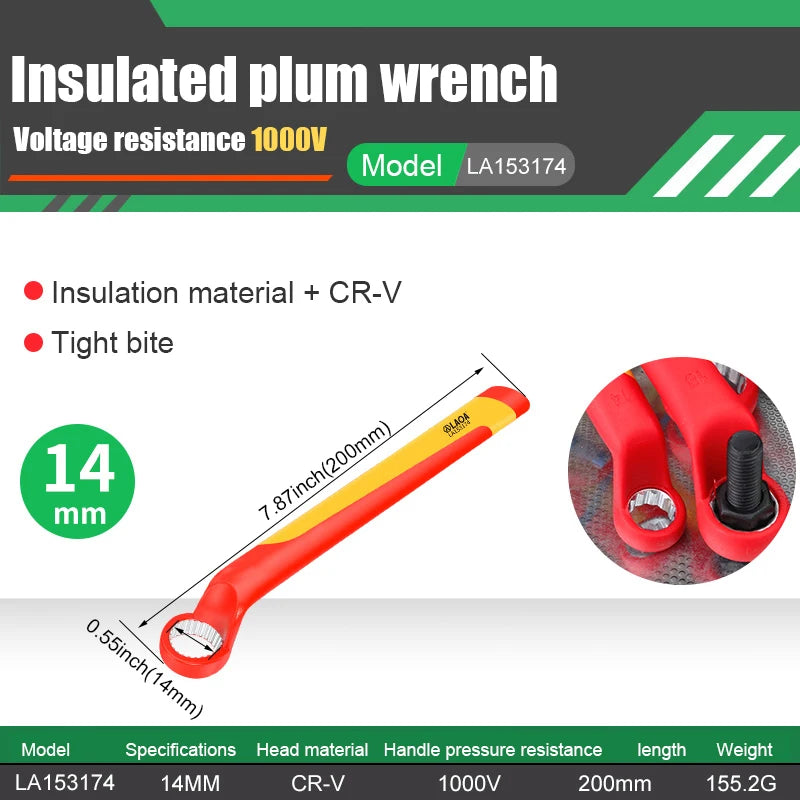 LAOA VDE Insulated Torx Wrench 1000V Protection Home Improvement DIY New Energy Vehicle Maintenance Electrician Tools