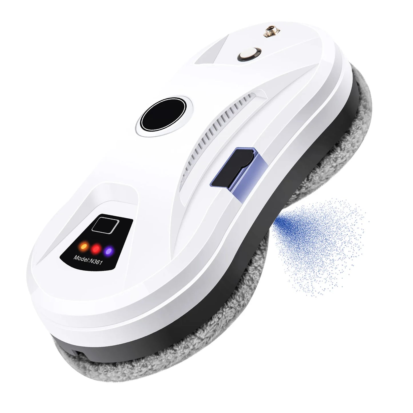 DIVEDEER Intelligent water spray window cleaner with automatic water spray function anti-fall magnetic glass home smart cleaner