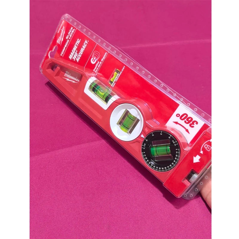 Milwaukee Level Series Premium Spirit Levels & Angle Finders High Accuracy Hand Tools for Construction/Plumbing/Woodworking