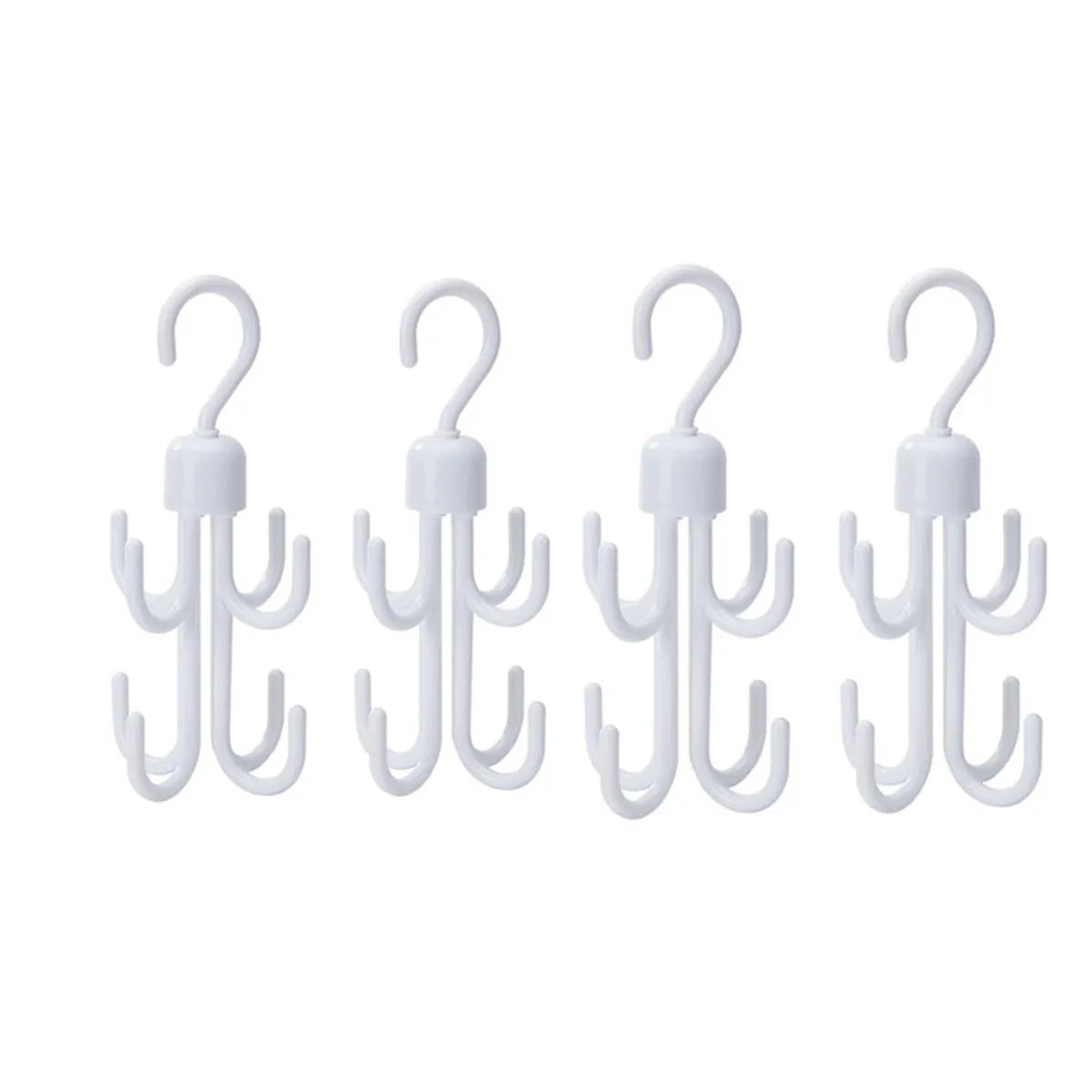 Multifunctional Closet Hook, Rotatable Hanging Organizer Closet Clothes Hangers Handbags Storage Hooks