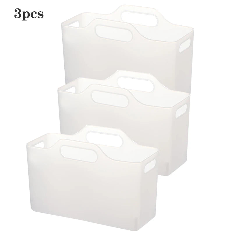 2/3 Pack Under Sink Organizer Kitchen Bathroom Cabinet Organizers and Storage Box Multi-purpose Plastic Organizer Baskets