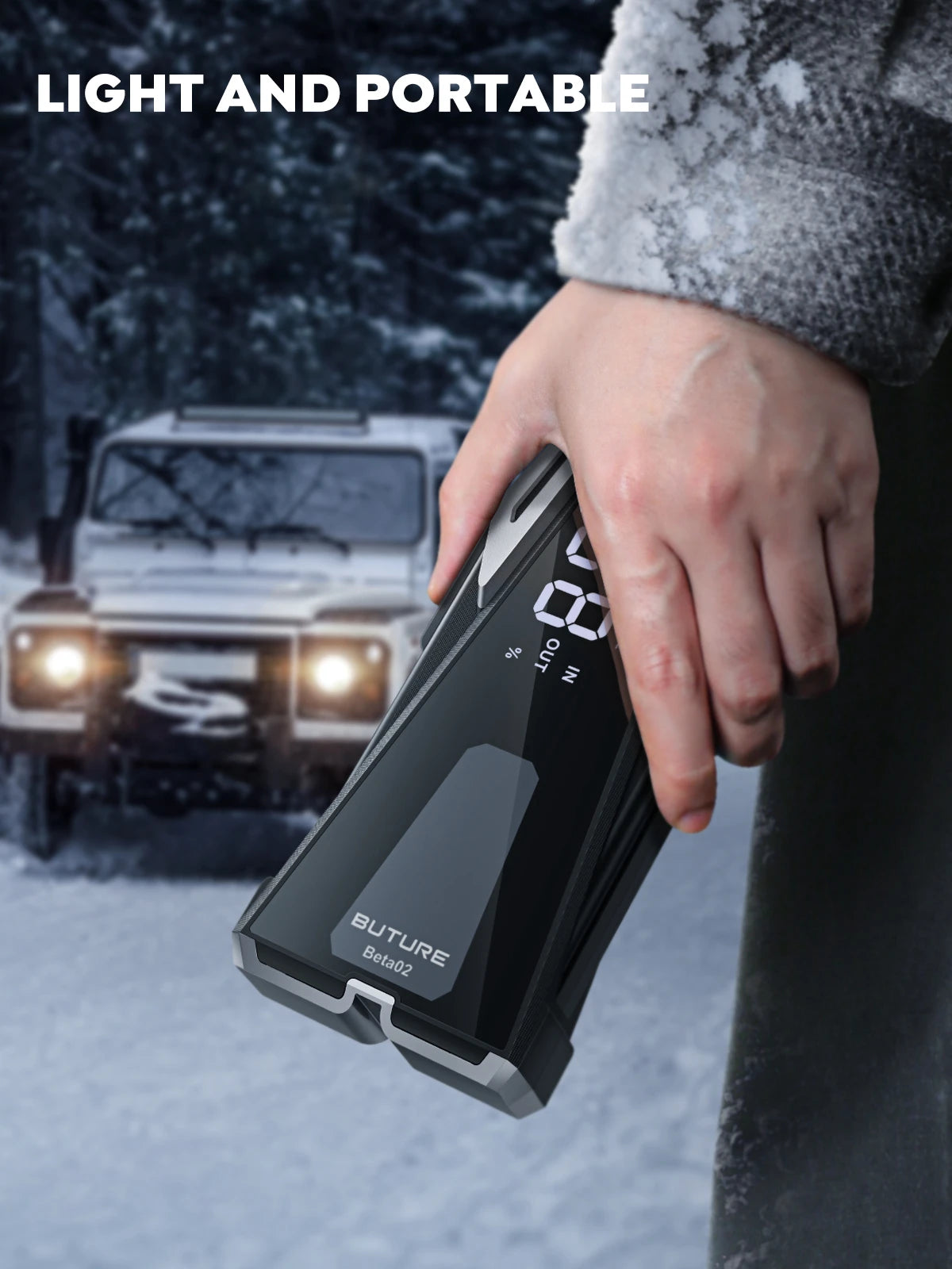 BUTURE Power Bank 2500A Jump Starter Portable Charger