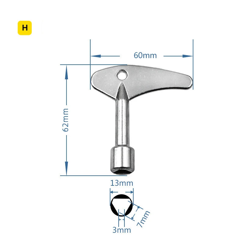 4 Ways Phillips Wrench Mini Universal Internal Triangle Multifunction Small Cross Key Wrench Repair Hand Tools For Car elevator