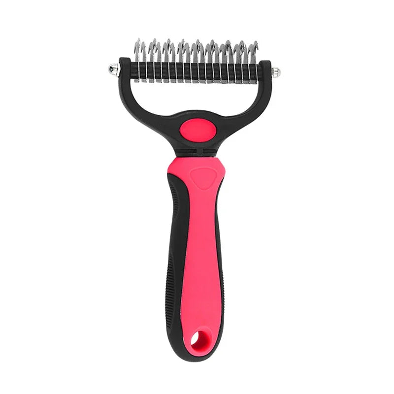Professional Stainless Steel Pet Deshedding Grooming Brush