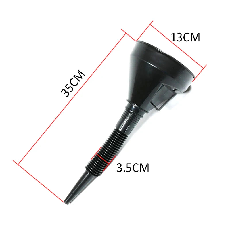 Universal Telescopic Car Refueling Funnel Engine Oil Filter Transfer Funnels Foldable Portable Funnels Accessories