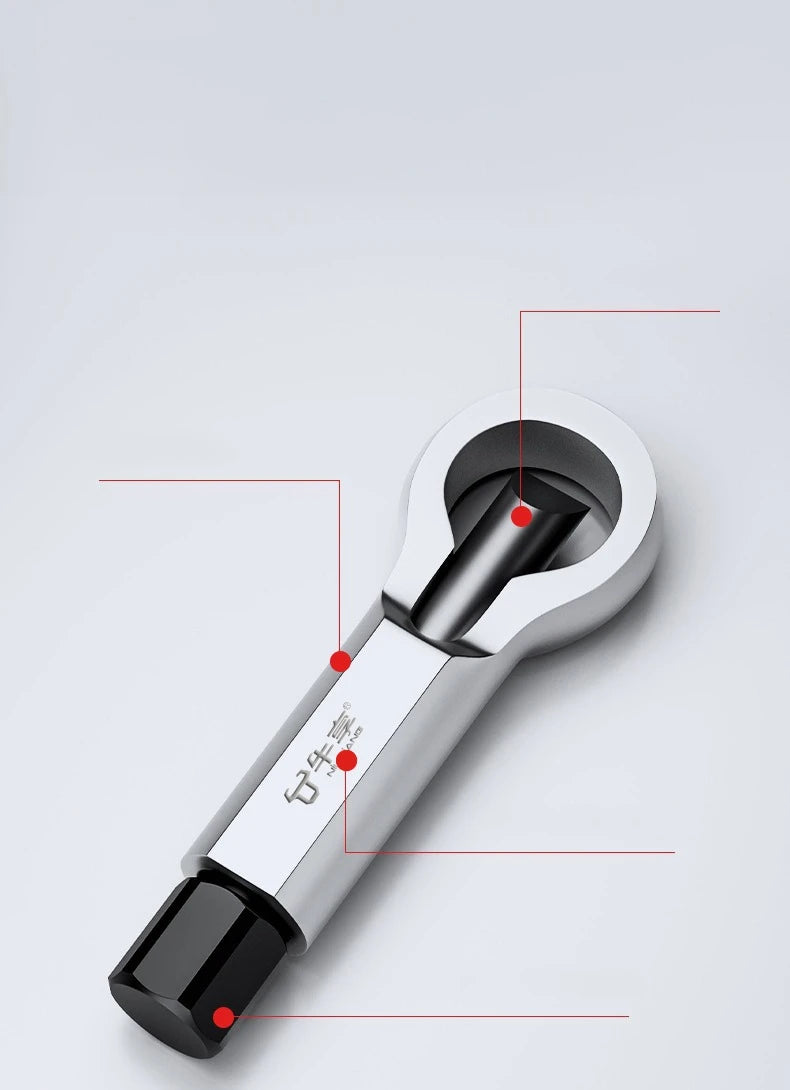 Nut Screw Splitter Set Remover Tools,Rusted Nut Breaker,Steel Remover Extractor,Manual Pressure Nut Cracker Metal Splitter