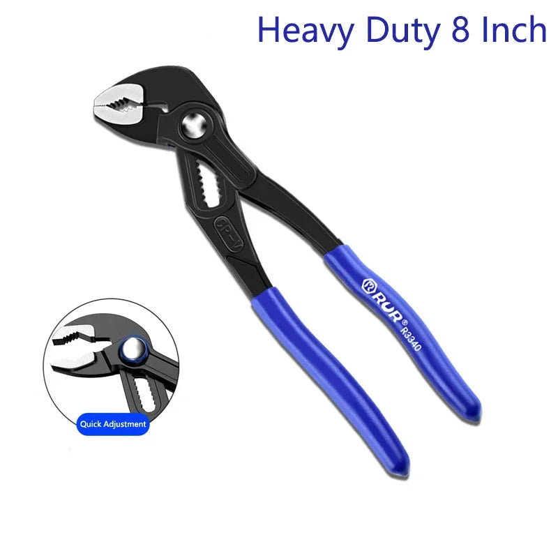 Universal Adjustable Pipe Wrenches Large Opening Pliers for 8/10/12 Inch Water Pump Pliers Bathroom Wrench Plumbing Pipe Wrench