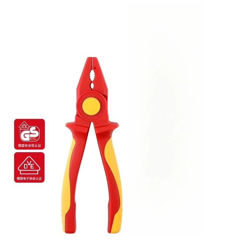 Multi-Function Wire Cutters Insulated Combination Diagonal Needle Nose Pliers Electrician Tool 1000V High Voltage Resistance