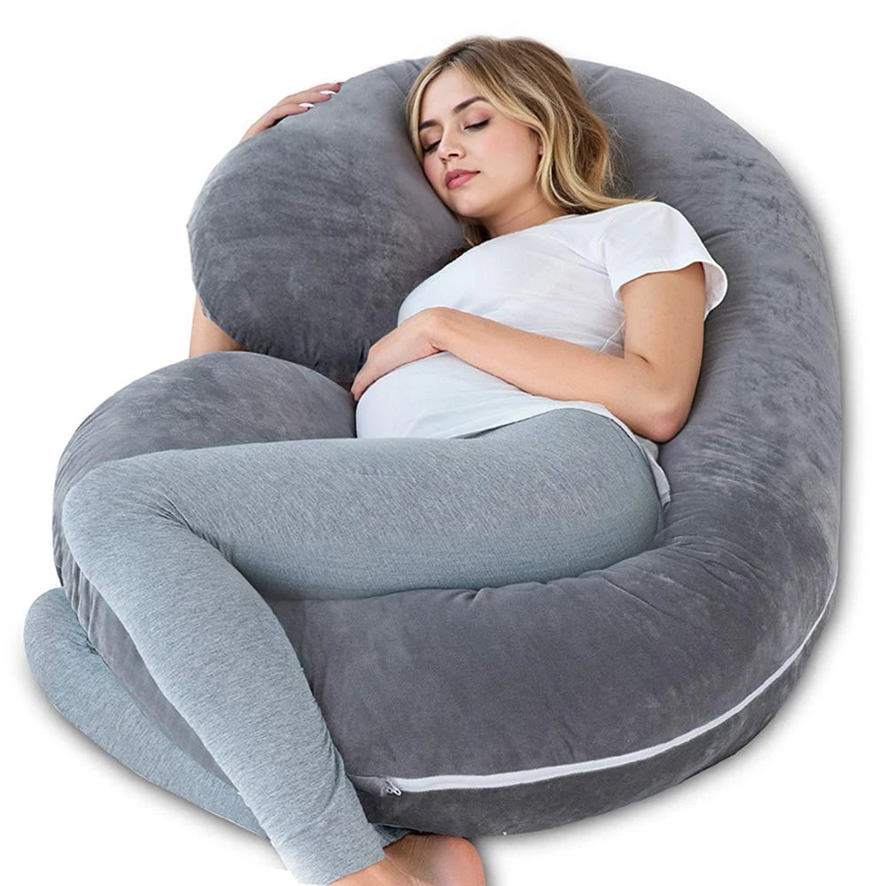 Premium G Shape Memory Foam Maternity Pillow For Sleep
