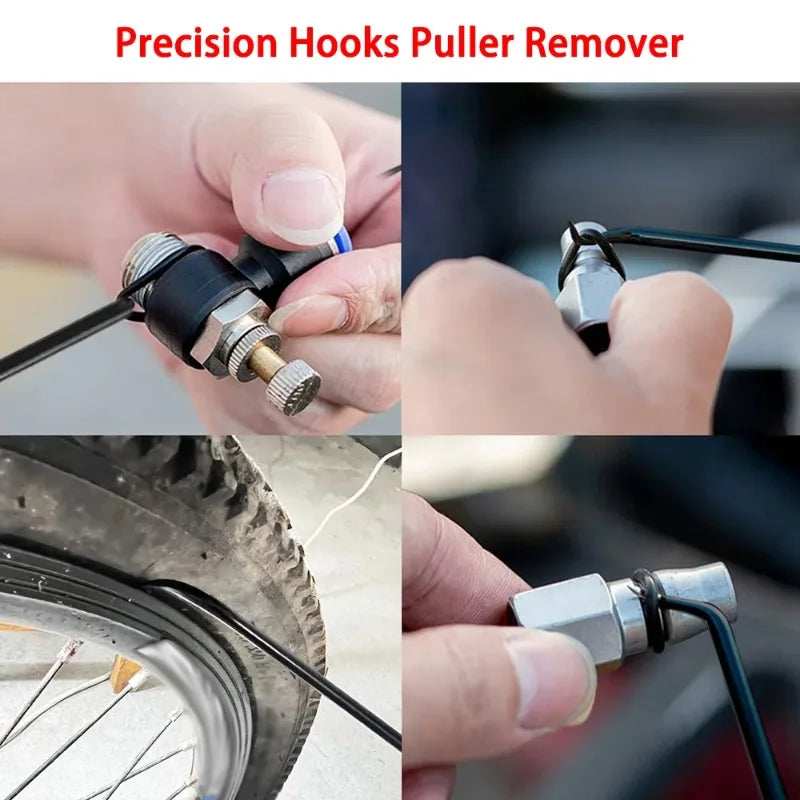 10 12pcs Auto Oil Seal Screwdrivers Set Professional O-Ring Puller Remover Kit Precision Pick and Hook Set for Car Repair