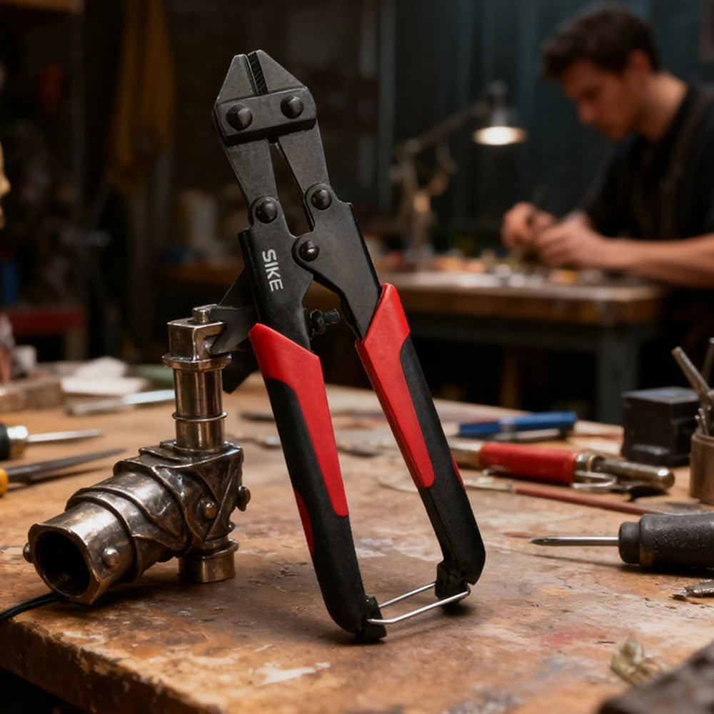 1pc mini bolt cutter, wire rope special cutter multifunctional labor-saving lock chain cutter hand tool