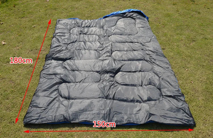 Envelope Sleeping Bag Cotton Summer Camping Sleeping Bag Lightweight Family Outdoor Sleeping Bag Breathable Warm Weather Sleep