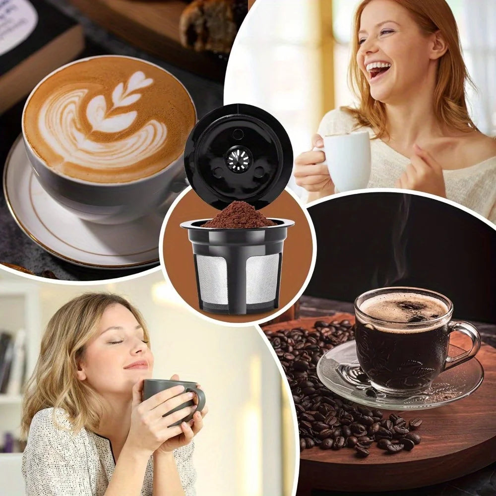 Keurig Compatible Reusable K Cup Filters With Stainless Mesh