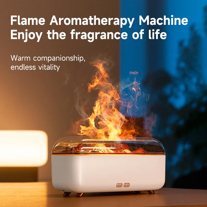 Volcanic Lava Essential Oil Diffuser USB Humidifier For Home