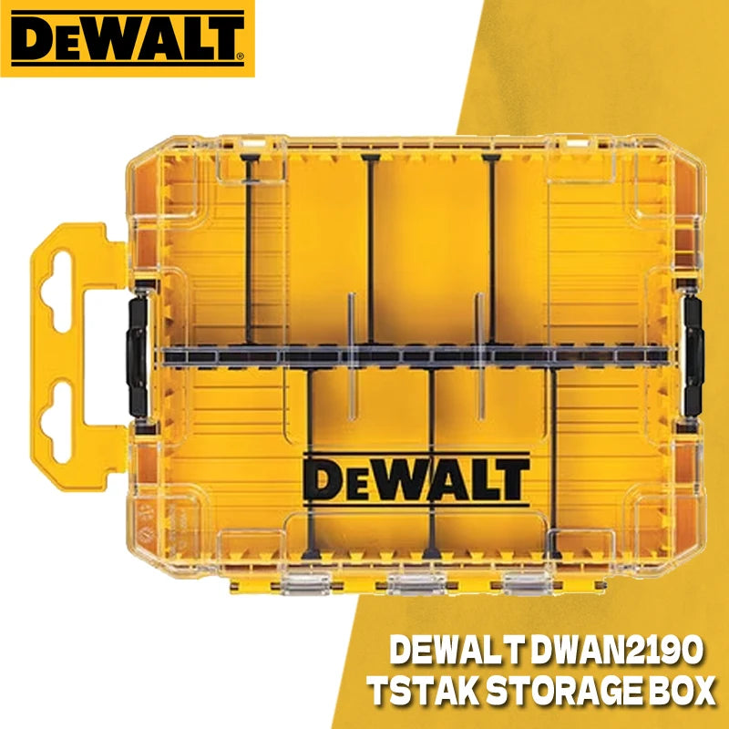 DEWALT TSTAK Tough Storage Case Screwdriver Bit Parts Storage Box DT70800 DT70801 DT70803 DWAN2190 DT70839 DT70716