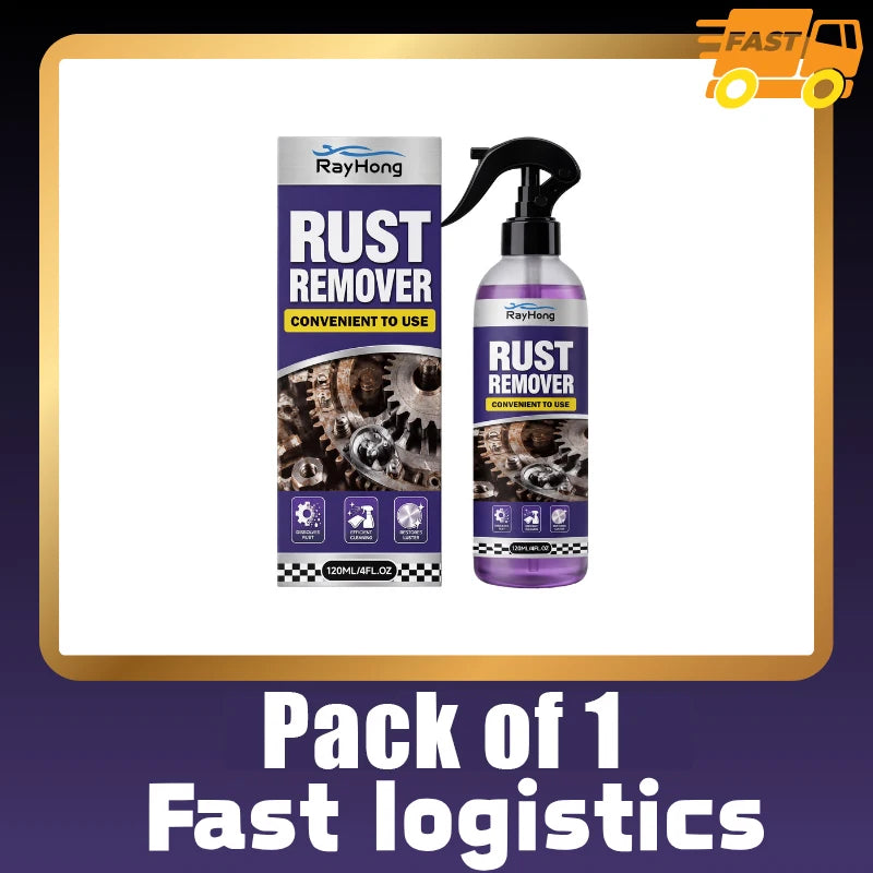 Multifunctional car rust remover used for removing rust providing surface protection on car brake pads iron metal surface