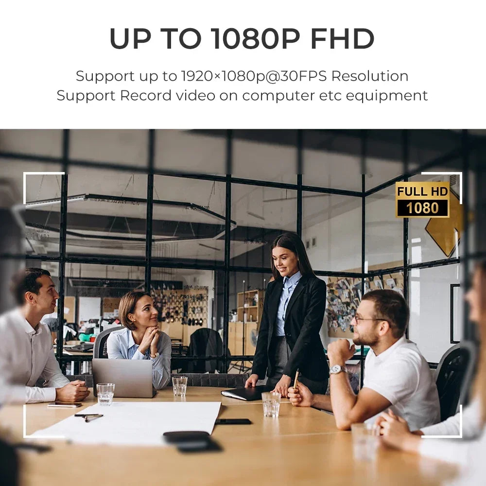 1080P Full HD Mini USB Webcam Wide Angle USB CCTV Cam With 2.8/3.7mm Lens Plug and Play Video Camera For PC Laptop Desktop