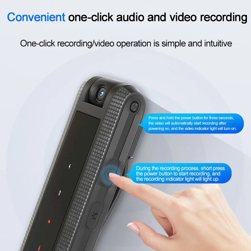 1080P HD DV Professional Bodycam  Mini Body Camera Digital Voice Video Recorder Small Micro Sound Recording Device STTWUNAKE