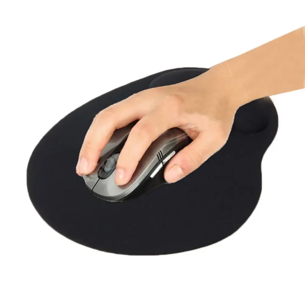 1PC Ergonomic Wrist Rest Mouse Pad Comfortable Wrist Support Non Slip Mice Mat Soft Thicken Mousepad For PC Laptop Computer