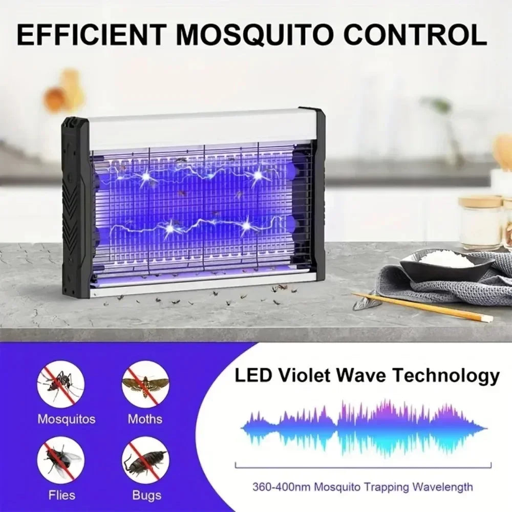 Joyinled Electric Shock Mosquito Killer Lamp Fly Trap Insect Repellent for Bedroom Outdoor Home Indoor Use Eco-friendly Safety