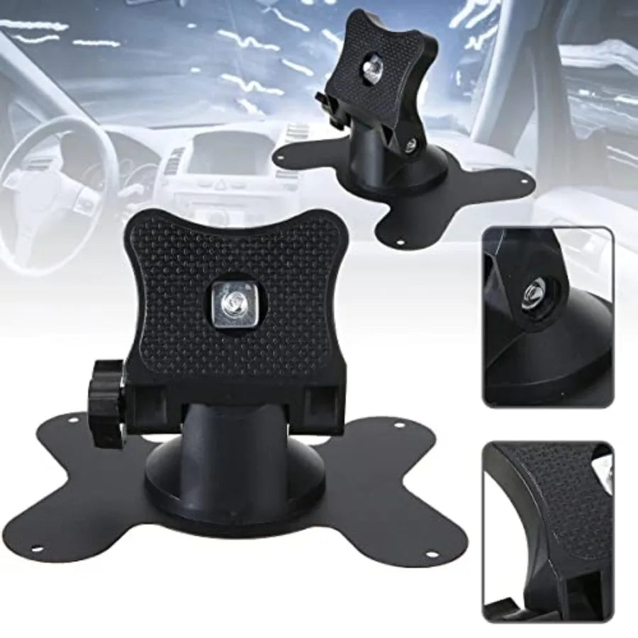 2 Pack Car Monitor Mount Stand Brat Holder for 7 9 Inch TFT LCD Display Screen 1/4-20 Thread Rear View Desktop Dashboard Instal