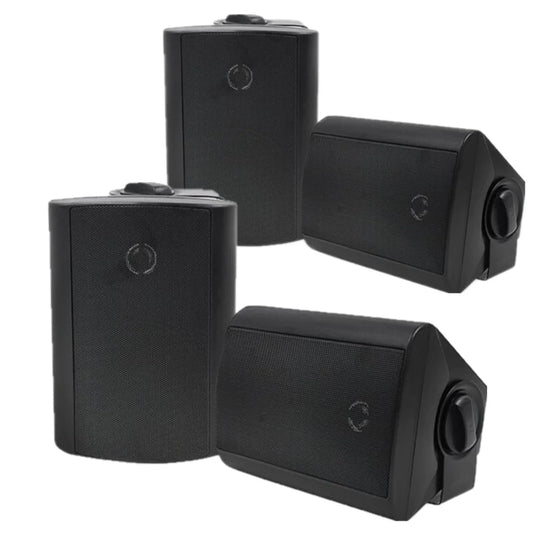 Herdio Outdoor Waterproof Speakers With Tweeter 400W 2 Pairs