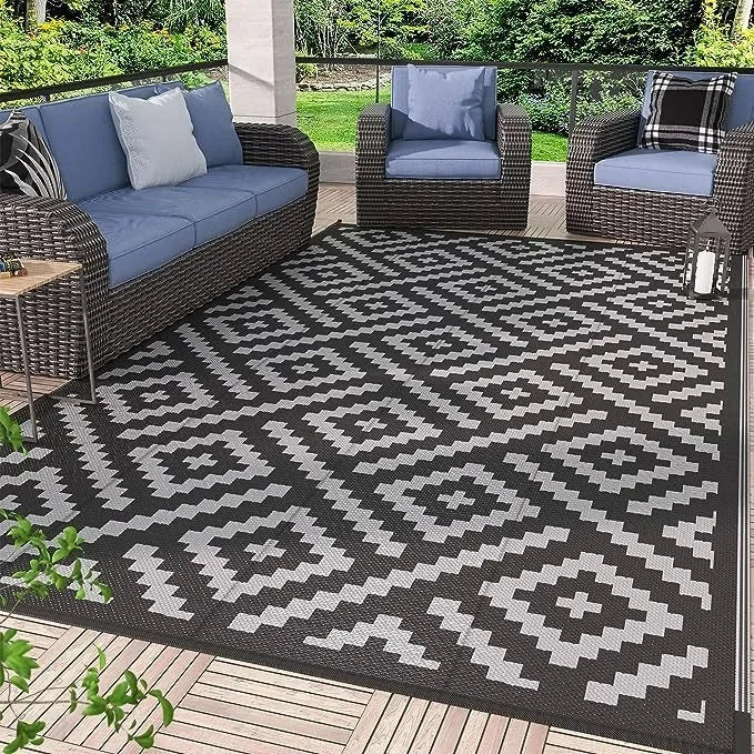 VIKAMA Outdoor Carpet Camping And Picnic Moisture-Proof And Easy-To-Clean Floor Mat Washable Decorative Carpet Home Decoration