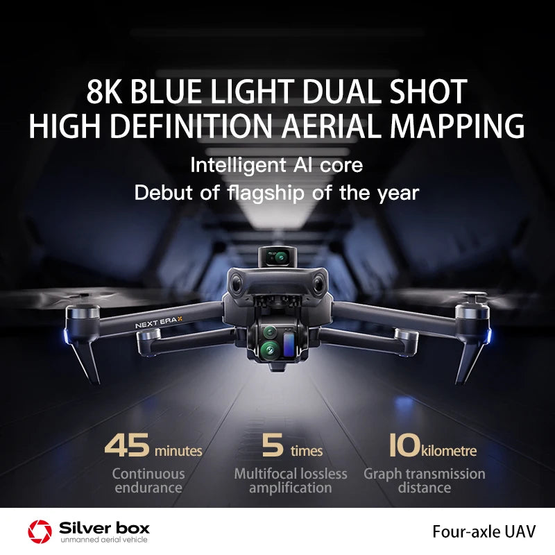 2026 P7 MAX RC GPS Mini Drone 4K 3-Axis Professional Brushless Drone 3-axis Gimbal Digital Transmission Drone With Obstacle Avoidance RC Toy Gifts