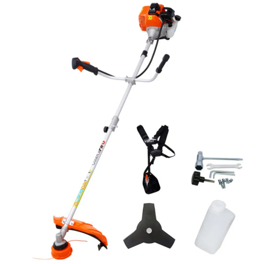 Multifunction in 1 Gas Lawn Mower and Gasoline Hedge Lawn Mower Wireless Weed Eater 52CC with Shoulder Strap