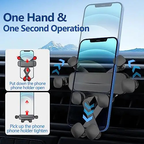 Car Phone Holder Mount For Subaru Forester 2014-2018 Gravity Auto Clamp Vent Mount