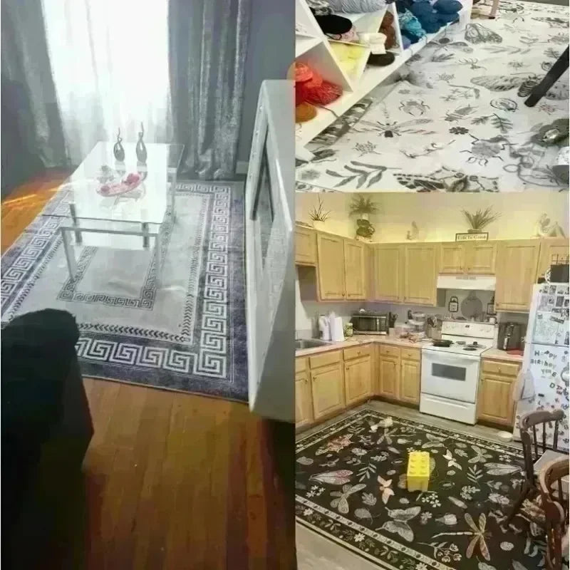 Office Swivel Chair Mat Large Computer Gaming Chair Carpet for Bedroom Living Room Office Hardwood Floor Protection Home Decor