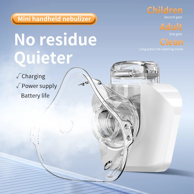 Portable 2-In-1 Eye Moisturizer And Nebulizer - A Multifunctional Device Featuring a Nebula Generator for Immediate Hydration, Relief for Dry Eyes, And Care for Sensitive Eyes, Providing a Comprehensive Mist Solution
