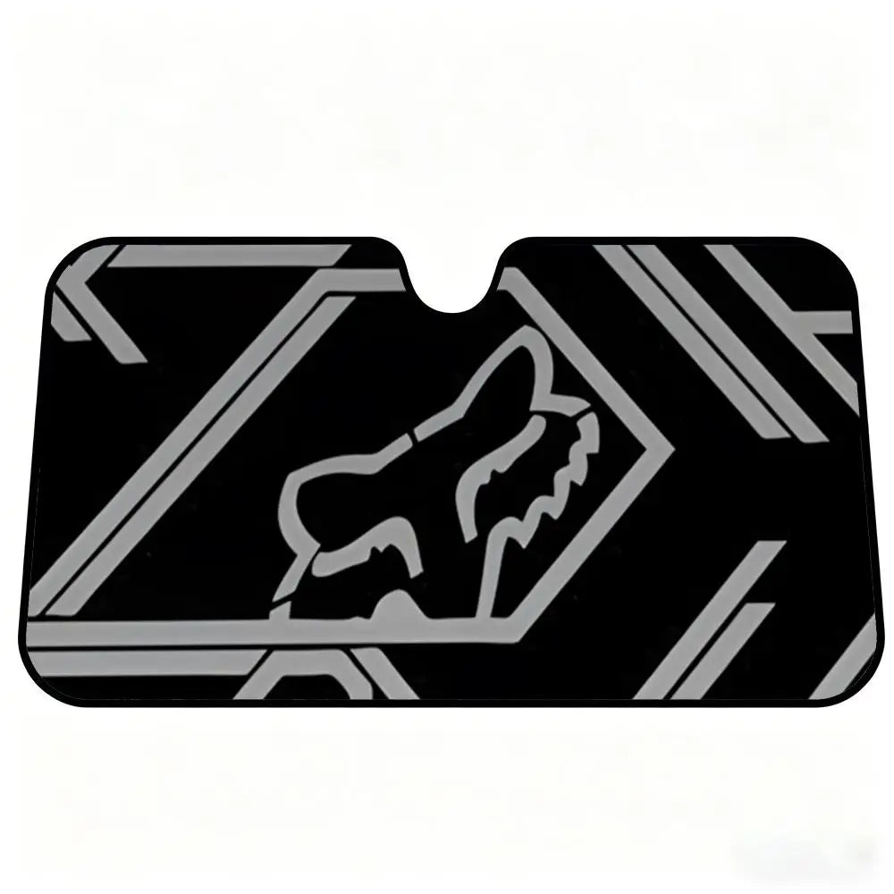 Sun Visor Car Windshield Sunshade  Foldable Automotive  Protection Sun Block Cover spoof FOX Racing