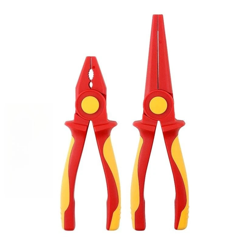 Multi-Function Wire Cutters Insulated Combination Diagonal Needle Nose Pliers Electrician Tool 1000V High Voltage Resistance