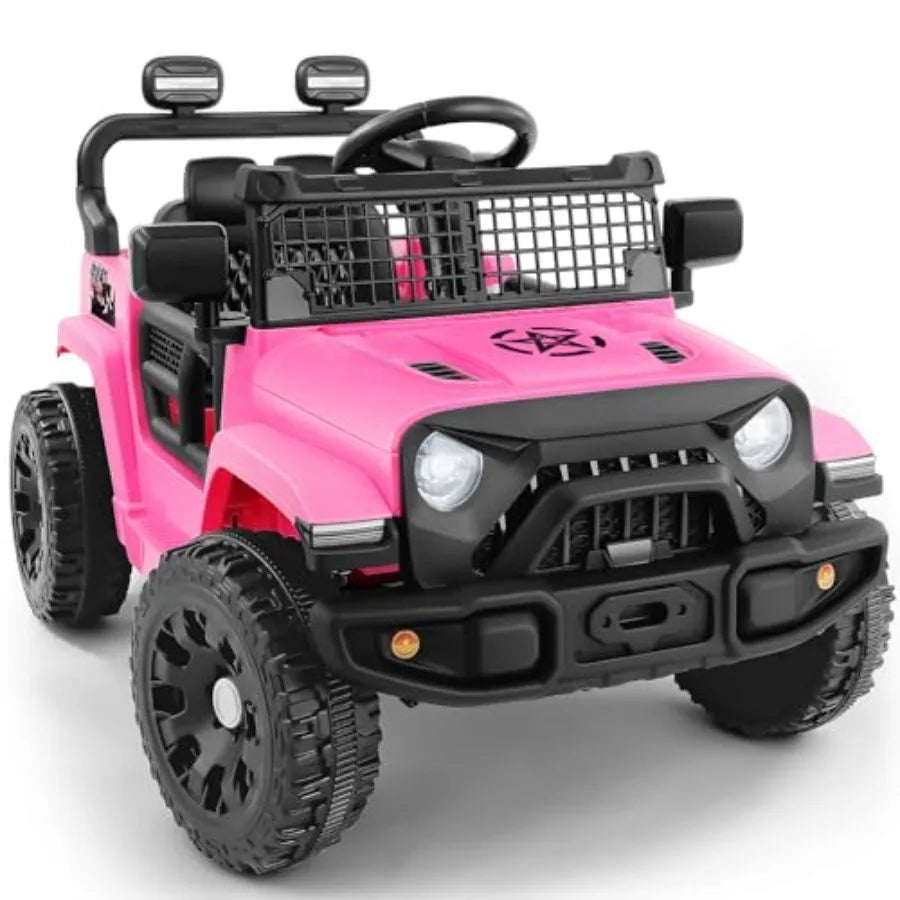 Electric Ride On Car With Remote And Bluetooth Lights