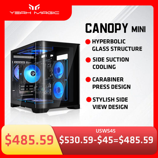 Yeah Magic Gaming Desktop Ryzen 5 5600GT Performance PC