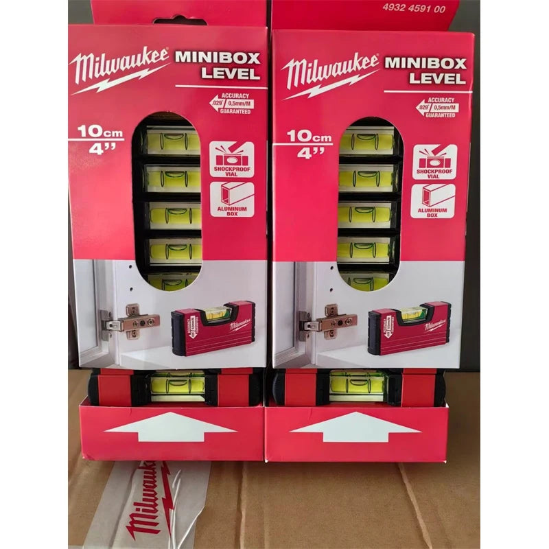 Milwaukee Level Series Premium Spirit Levels & Angle Finders High Accuracy Hand Tools for Construction/Plumbing/Woodworking