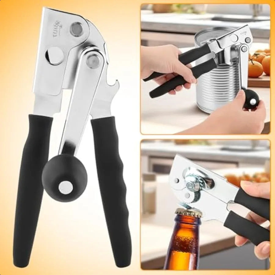 Commercial Stainless Steel Heavy Duty Swing Away Can Opener for All Size Cans