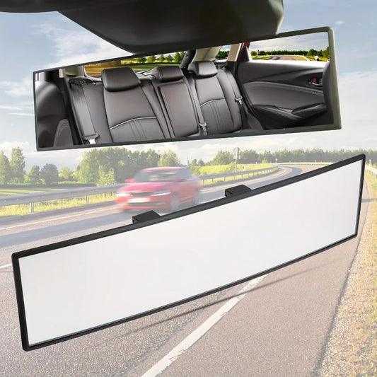 Car Baby Mirrors Interior Rear View Mirror Wide Angle Convex Rearview Mirror Anti Glare Large Vision Panoramic Auxiliary Monito