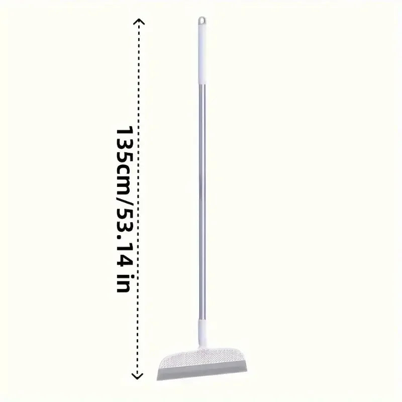 Detachable Head Broom For All Rooms Dust Hair Cleanup