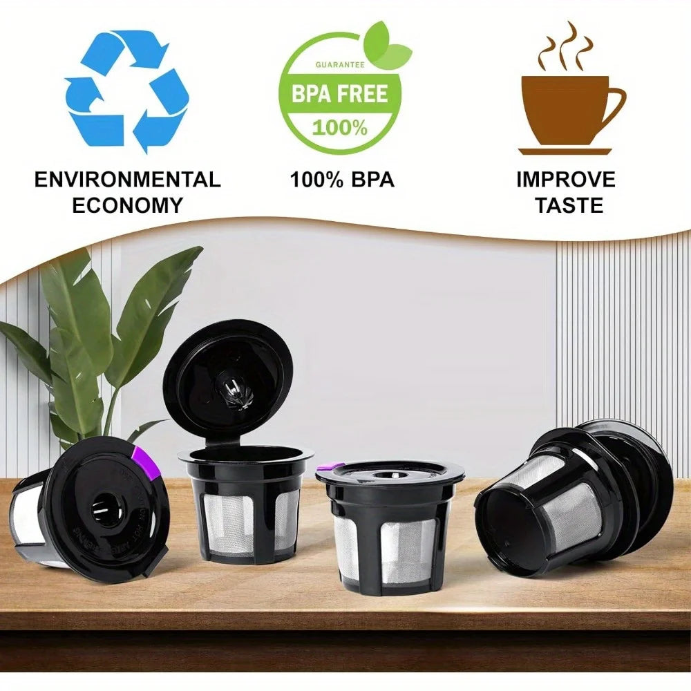 Keurig Compatible Reusable K Cup Filters With Stainless Mesh