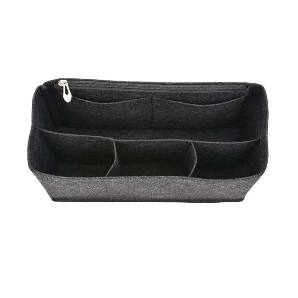 Felt Bag Insert Liner Lightweight Organizer Pouch For Handbags